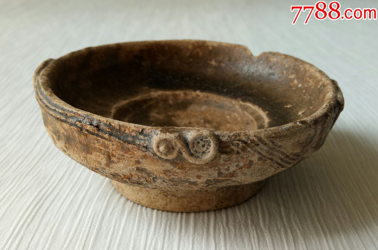 西周原始青瓷豆