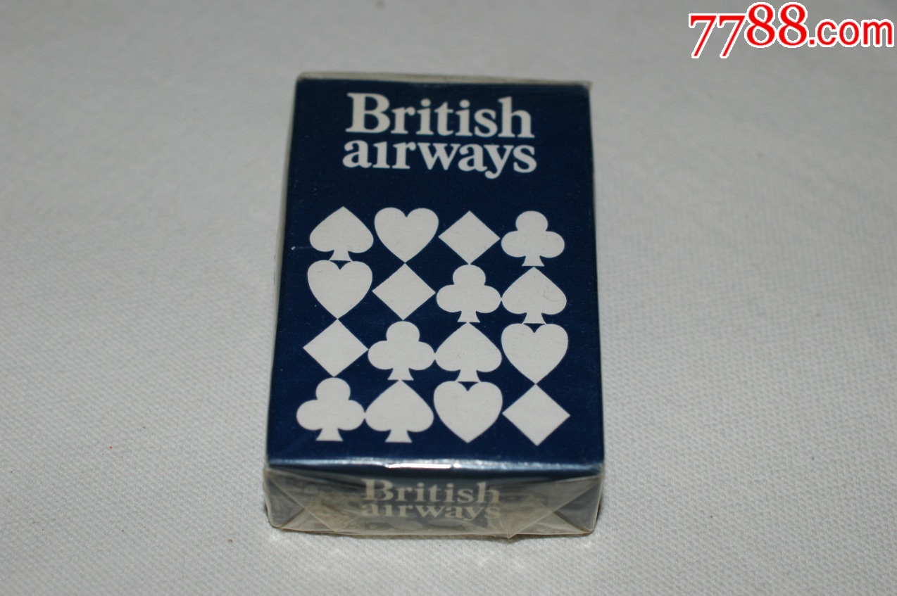 英国航空公司的机械背图迷你型扑克牌《英国原产》