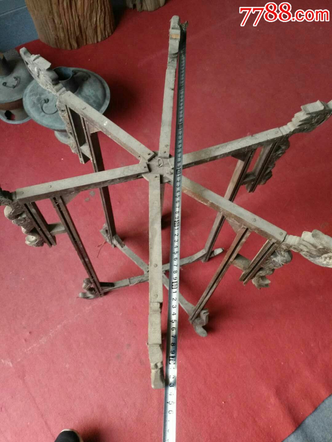 民国灯笼架民俗老物件-其他灯具-7788收藏