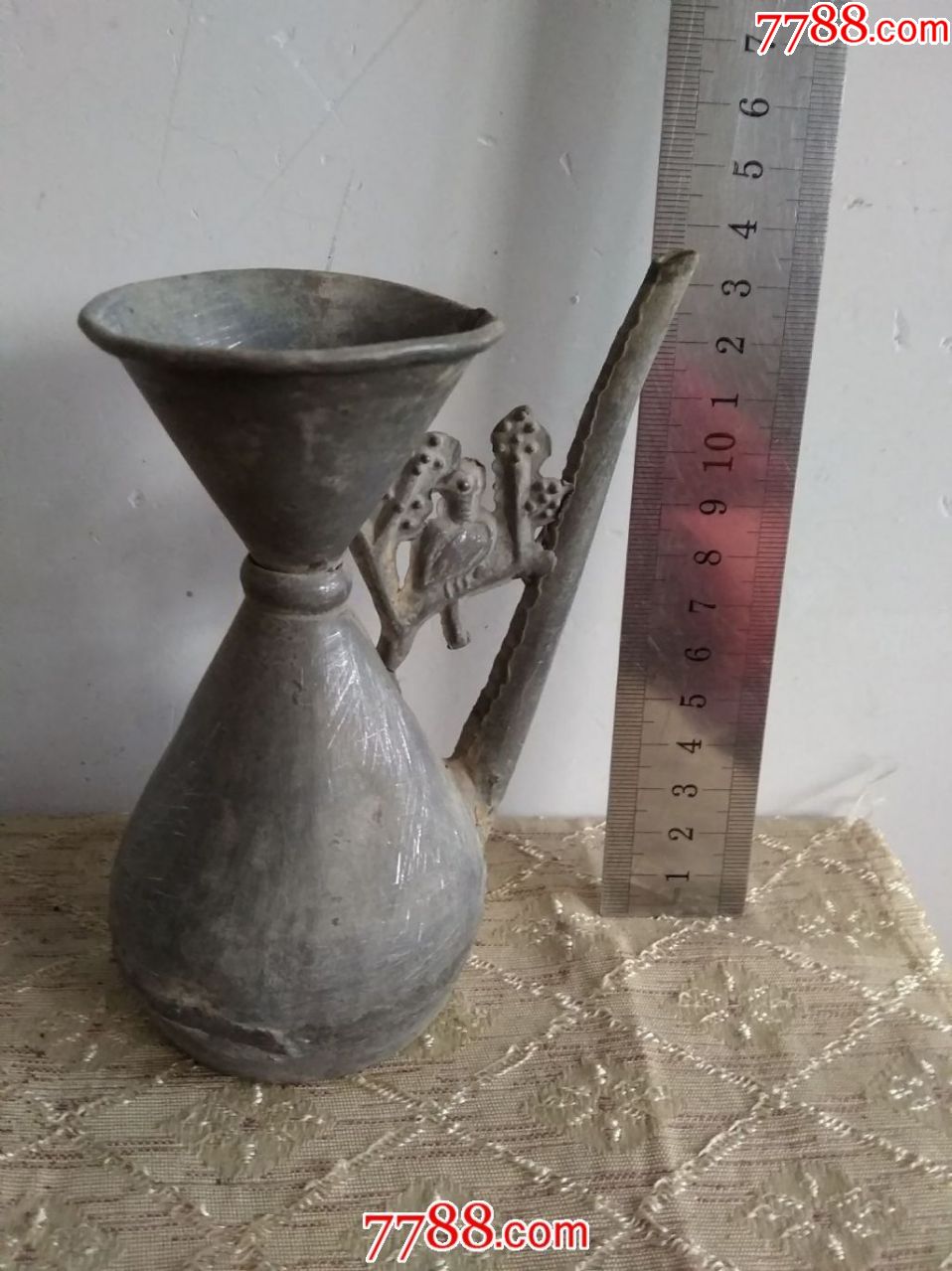 民国酒素子锡酒壶