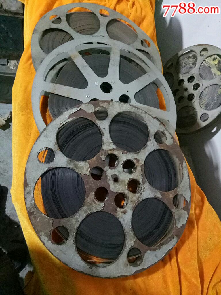 少有早期---经典电影拷贝胶片---16毫米《醉鬼张三》1套3卷全套