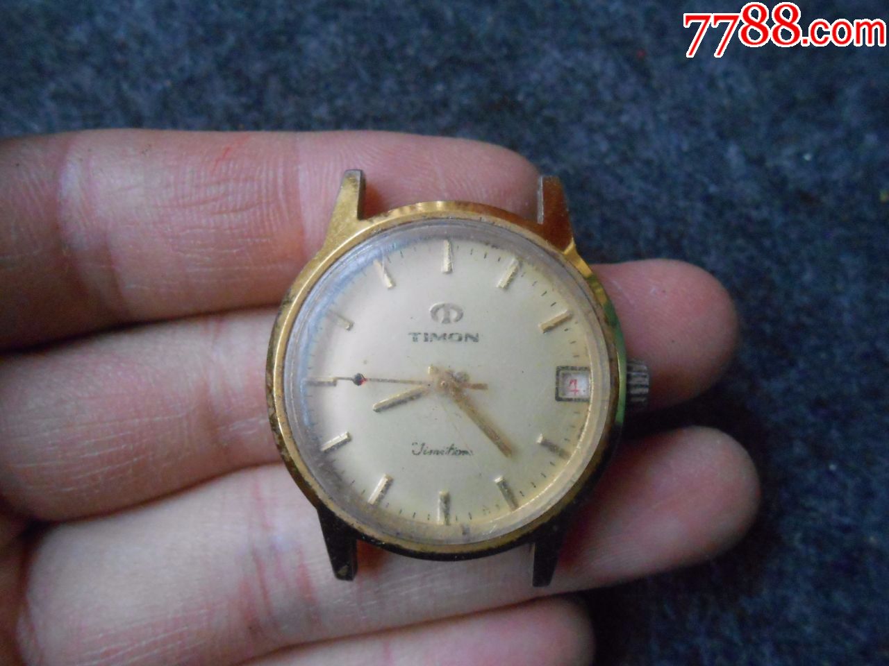 timon单日历老手表1119-25