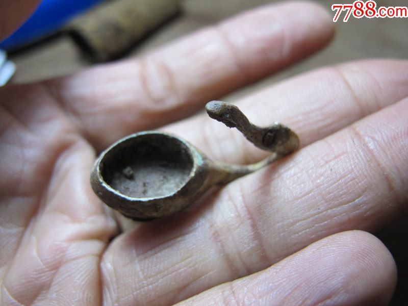 漢代銅器極美仙鶴帶鉤真品古代青銅器古玩雜項