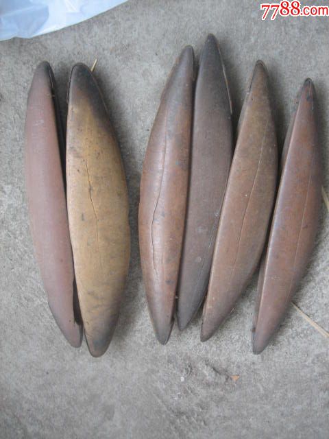 特价6个民国红润包浆木梭子渔家纺织网工具怀旧民风民俗古玩杂项