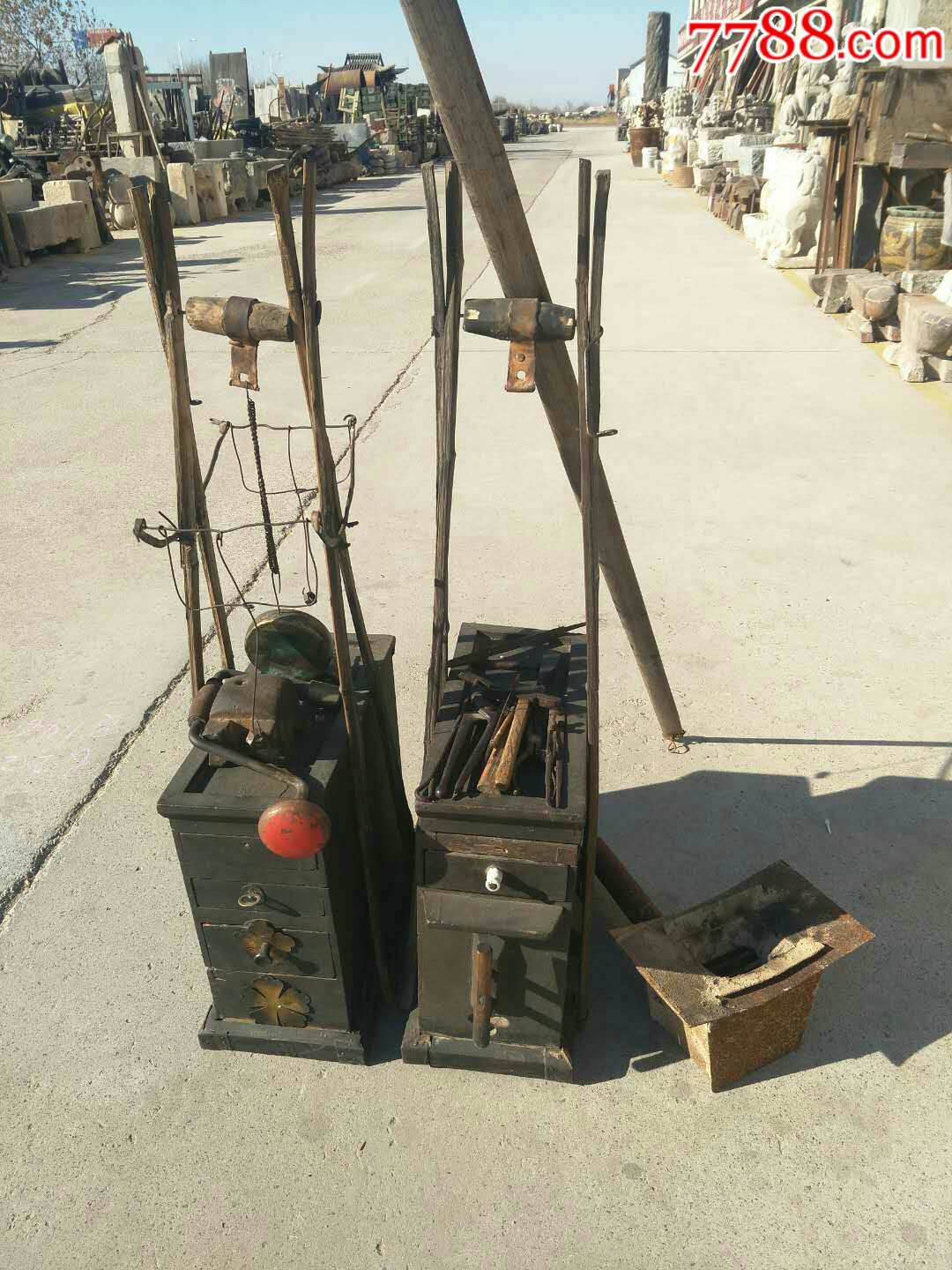 银匠挑子,咕噜子挑担