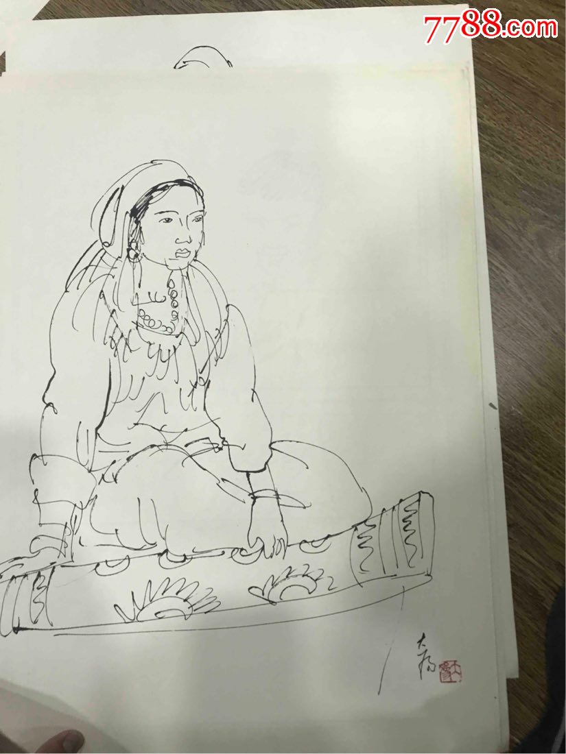 刘大为写生速写