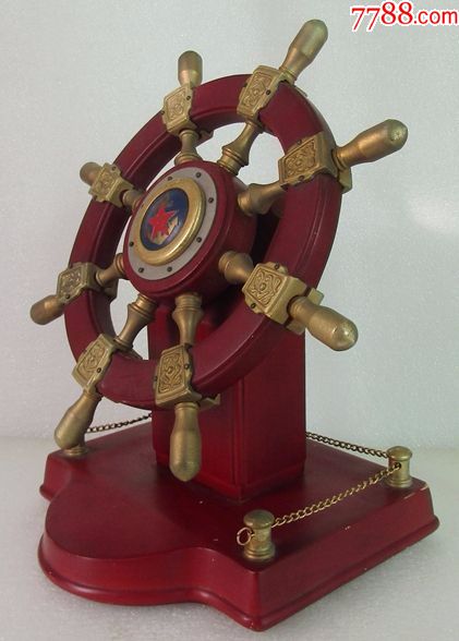 海军摆件(船舵)