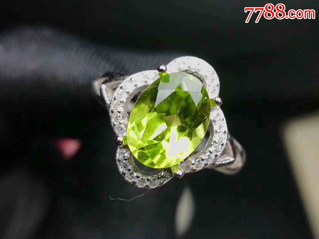 橄榄石戒指-价格:299元-se56071425-其他宝石-零售-7788工艺品