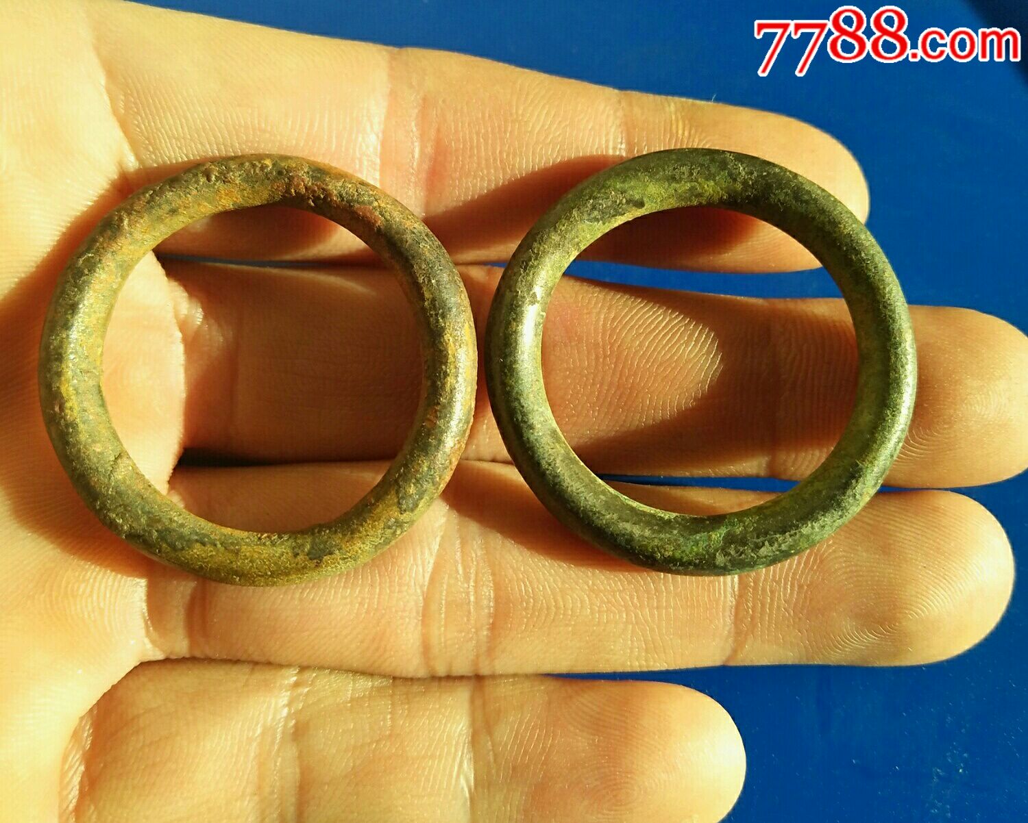 辽金.青铜.袈裟环