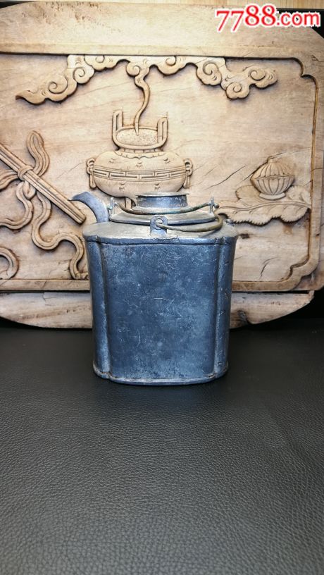 清代烫酒锡壶一套