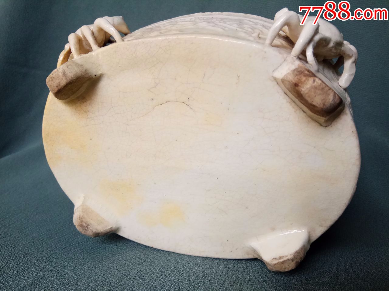 清白瓷[浆胎]水仙盘