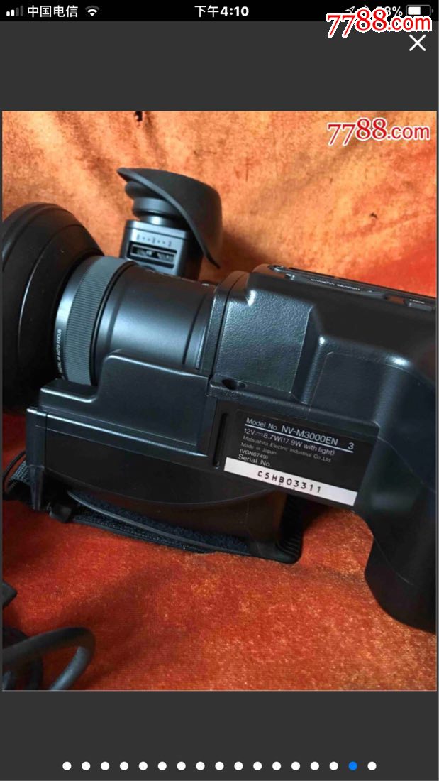 全新日本原装【松下m3000】摄像机