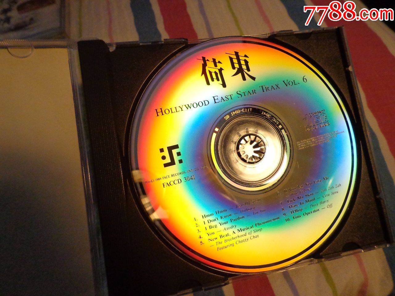 荷东.hollywood.east.vol.6.飞时唱片.韩国t113-02版.