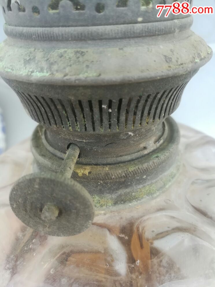 民国立式火水灯,煤油灯两个