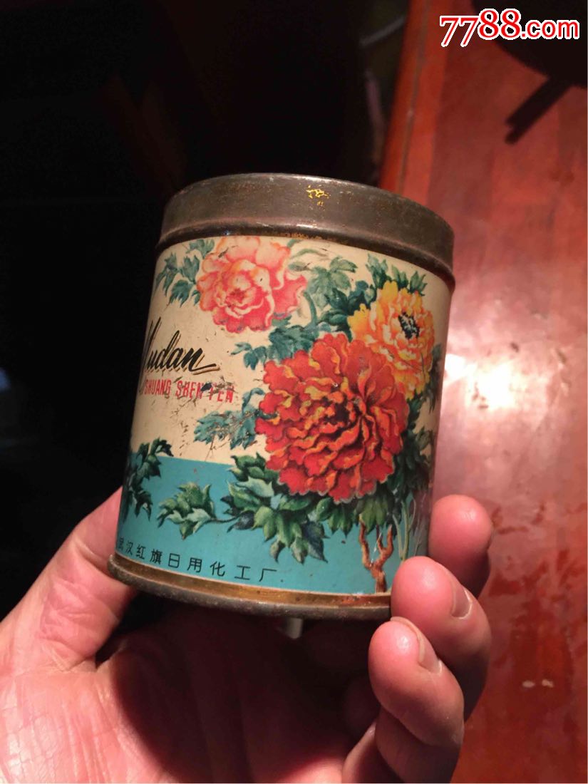 牡丹爽身粉一无盖