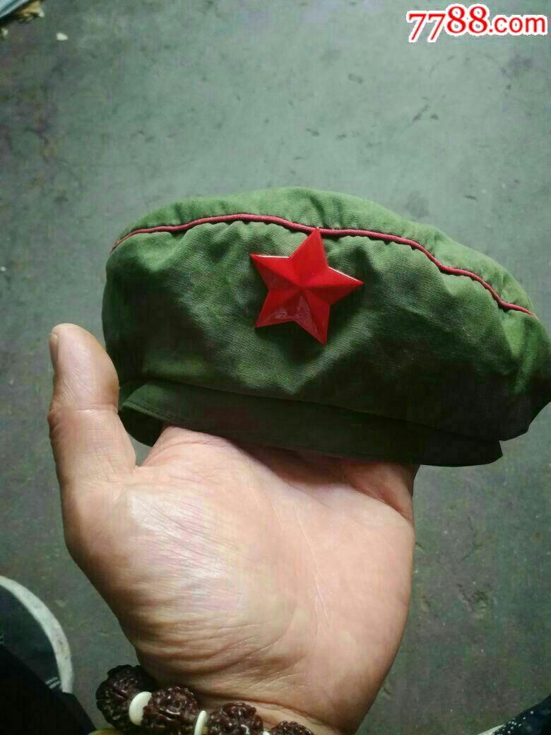 文革女兵无檐帽