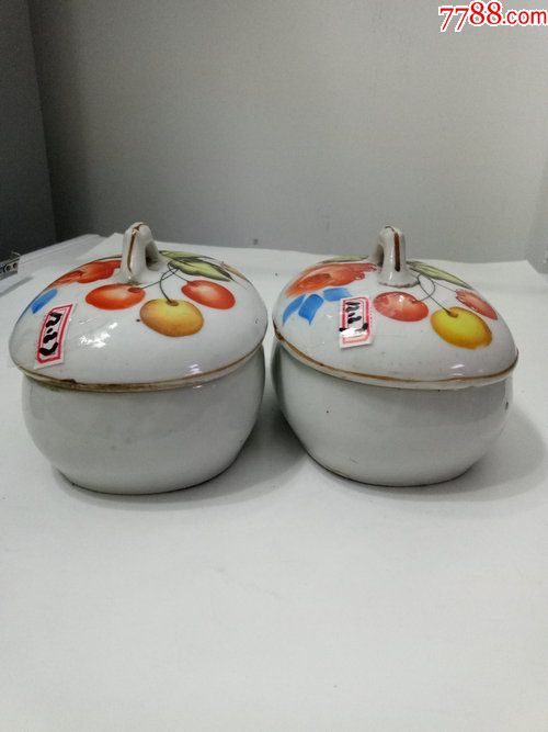 老肥皂盒一对小苹果寓意平平安安12.27