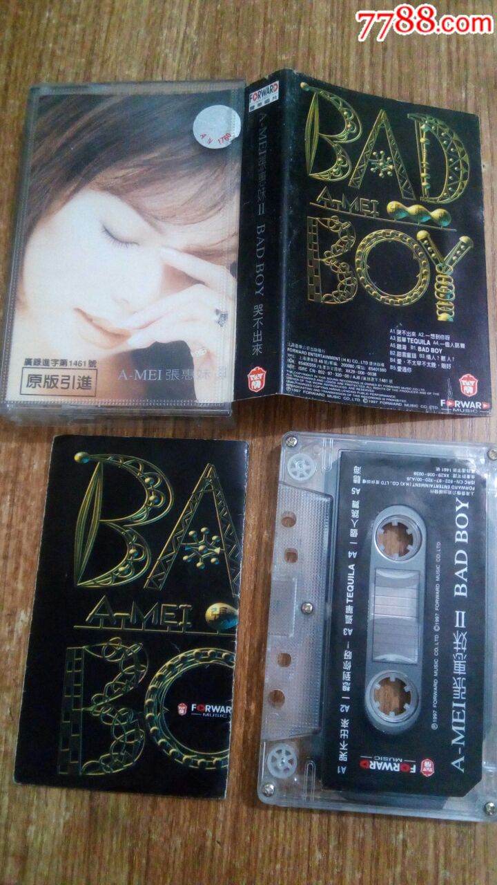 张惠妹---badboy哭不出来(10盘以上免快递费)