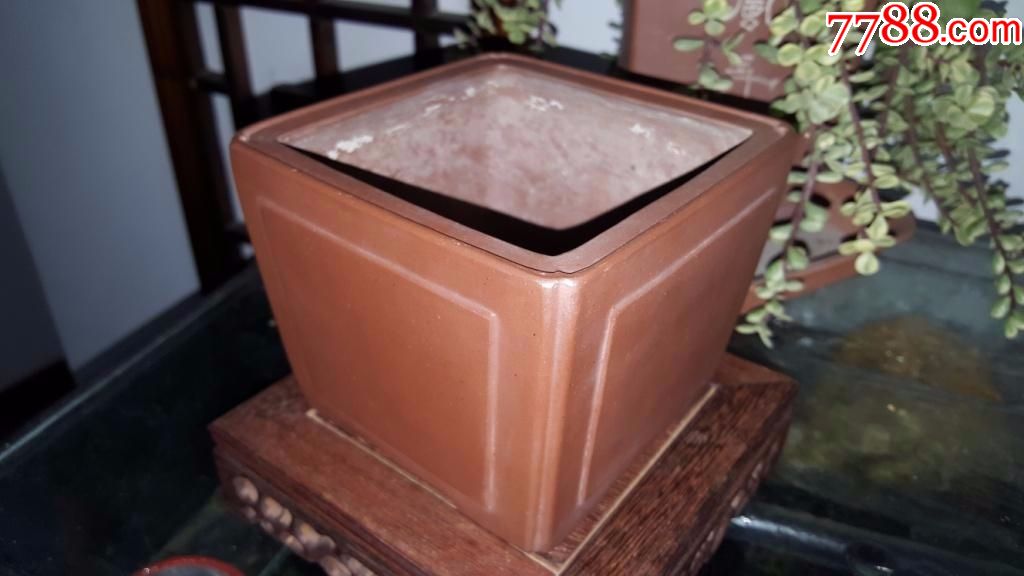 紫砂花盆孟小芳一颗印紫砂盆