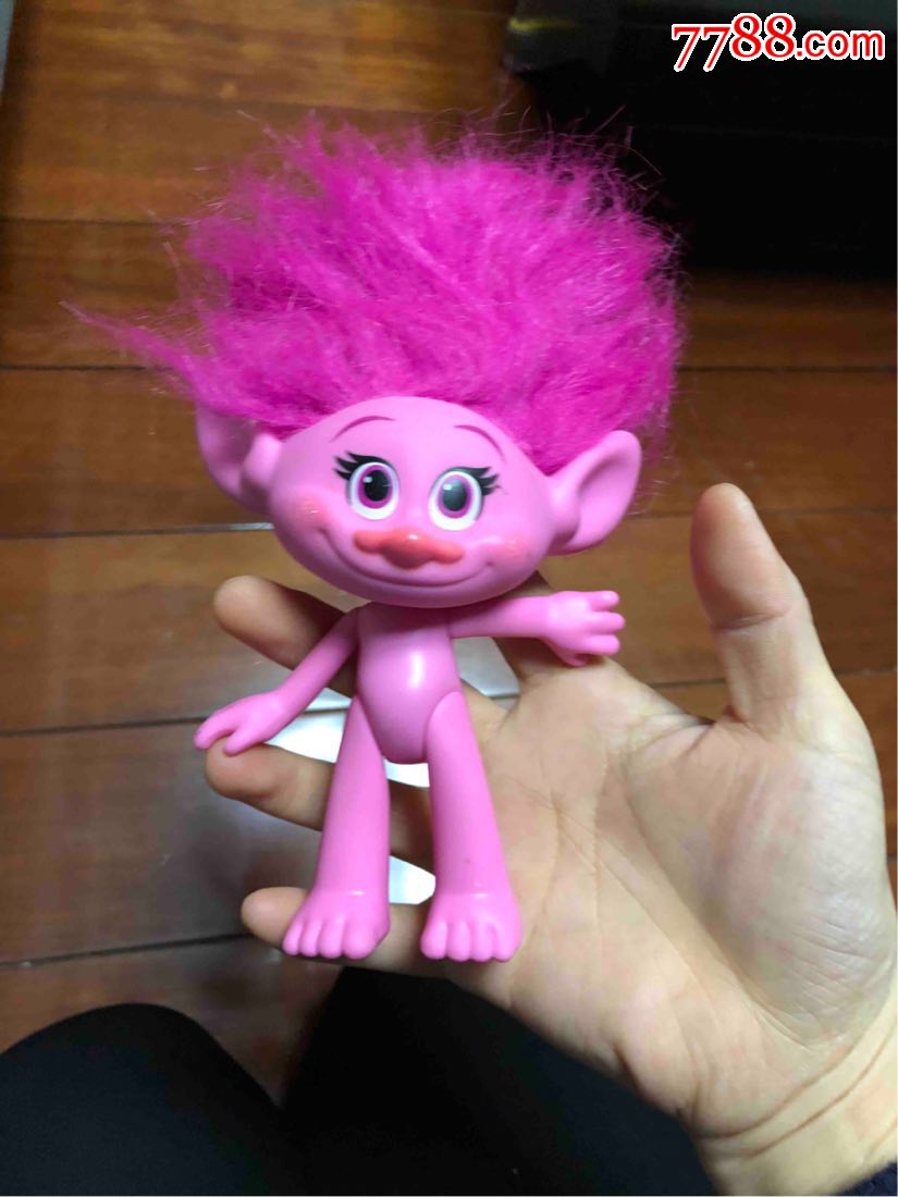 玩具孩之宝trolls魔发精灵大号手办玩偶模型15厘米