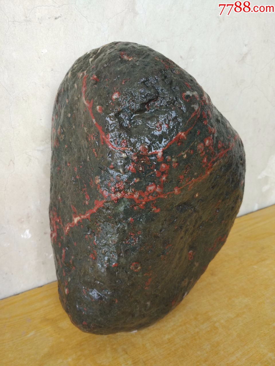 洛阳精品梅花石原石典型红梅