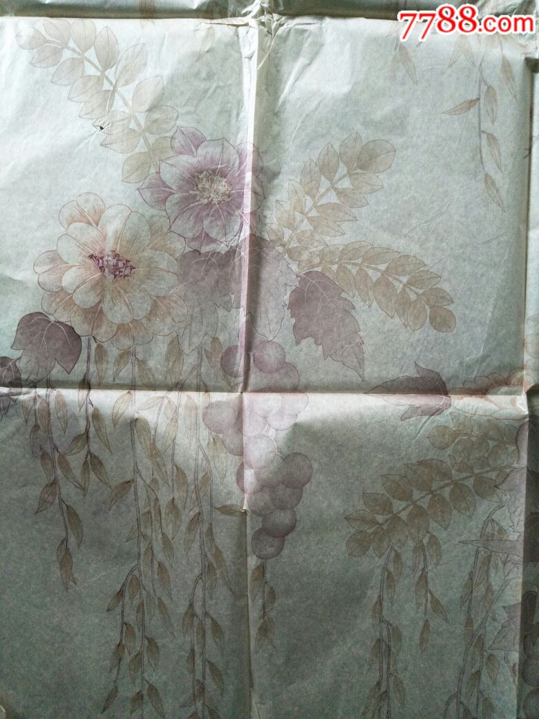 民国包装油纸印花8ox7o