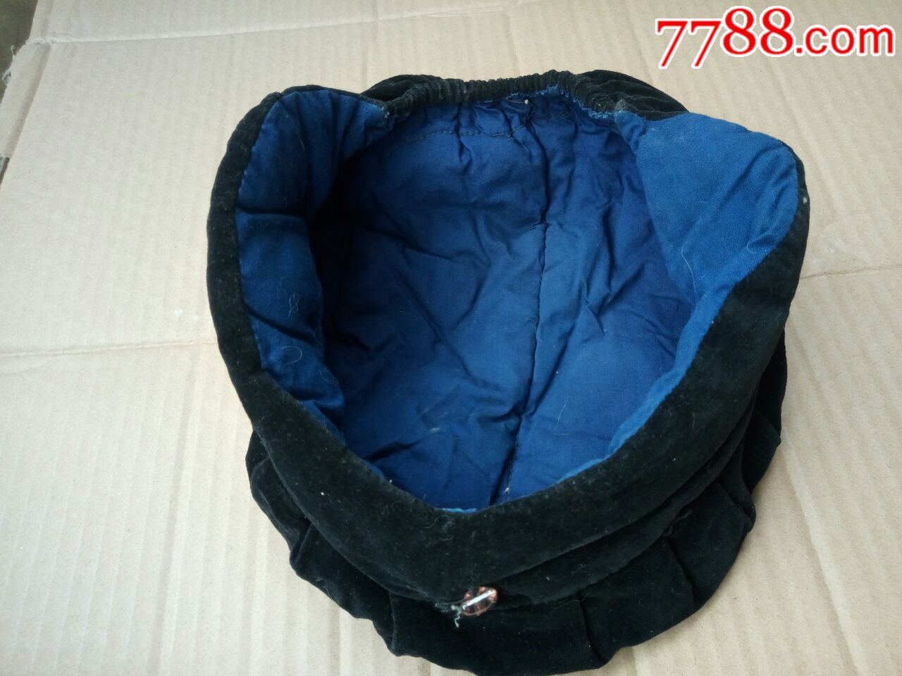 民国小脚老太太帽子