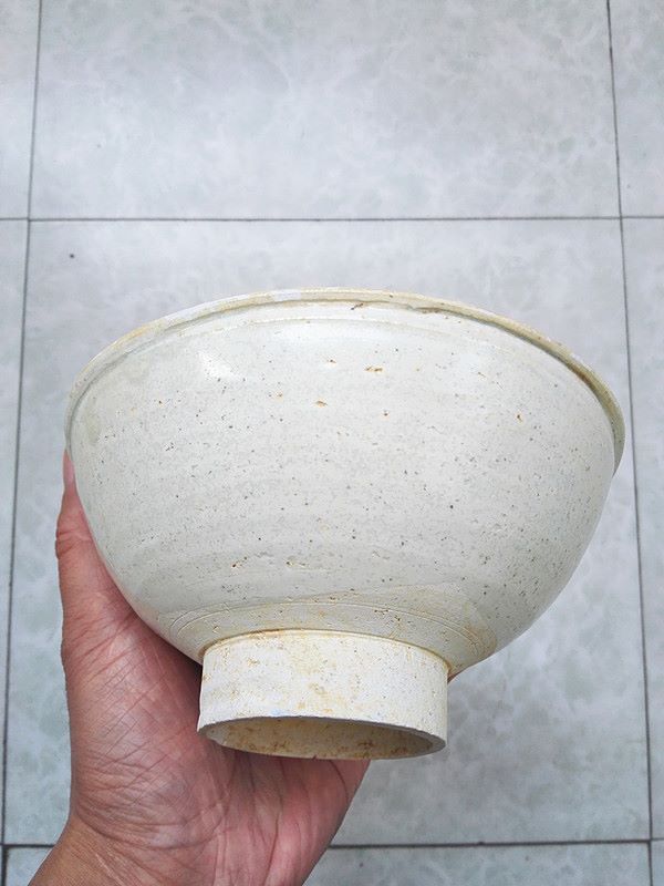 北宋影青高足碗(少)_青白瓷/影青瓷_第1张_7788核雕收藏