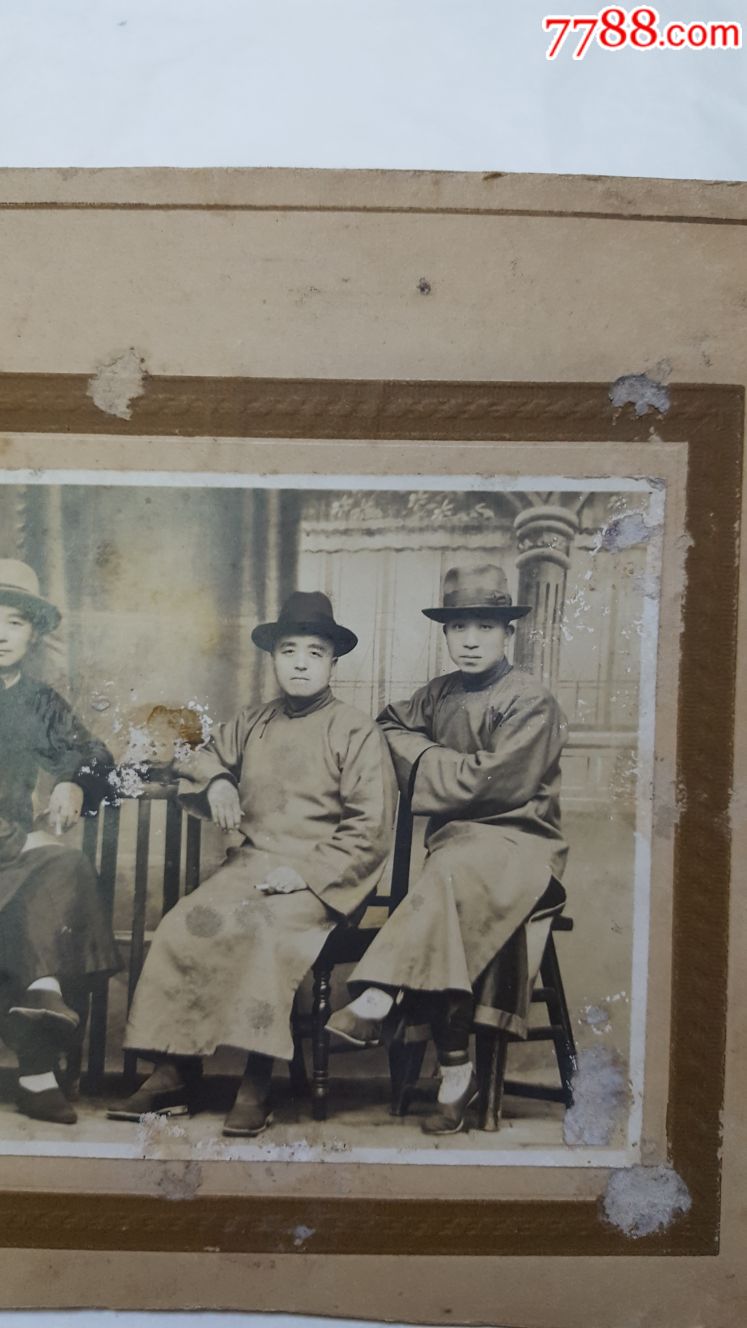 民国商人合作照