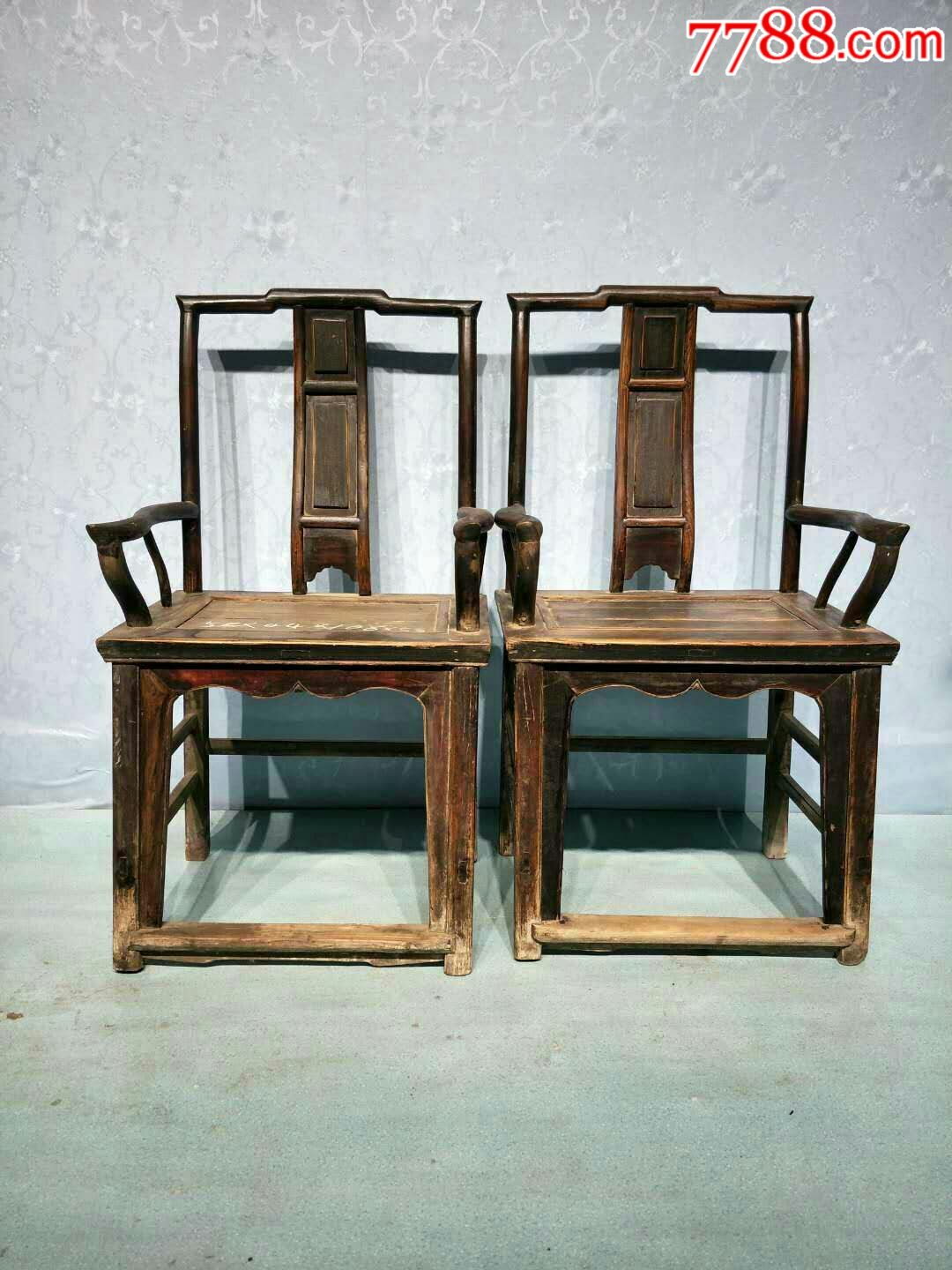 榆木四出头官帽椅子_价格2680元_第1张_7788收藏__收藏热线