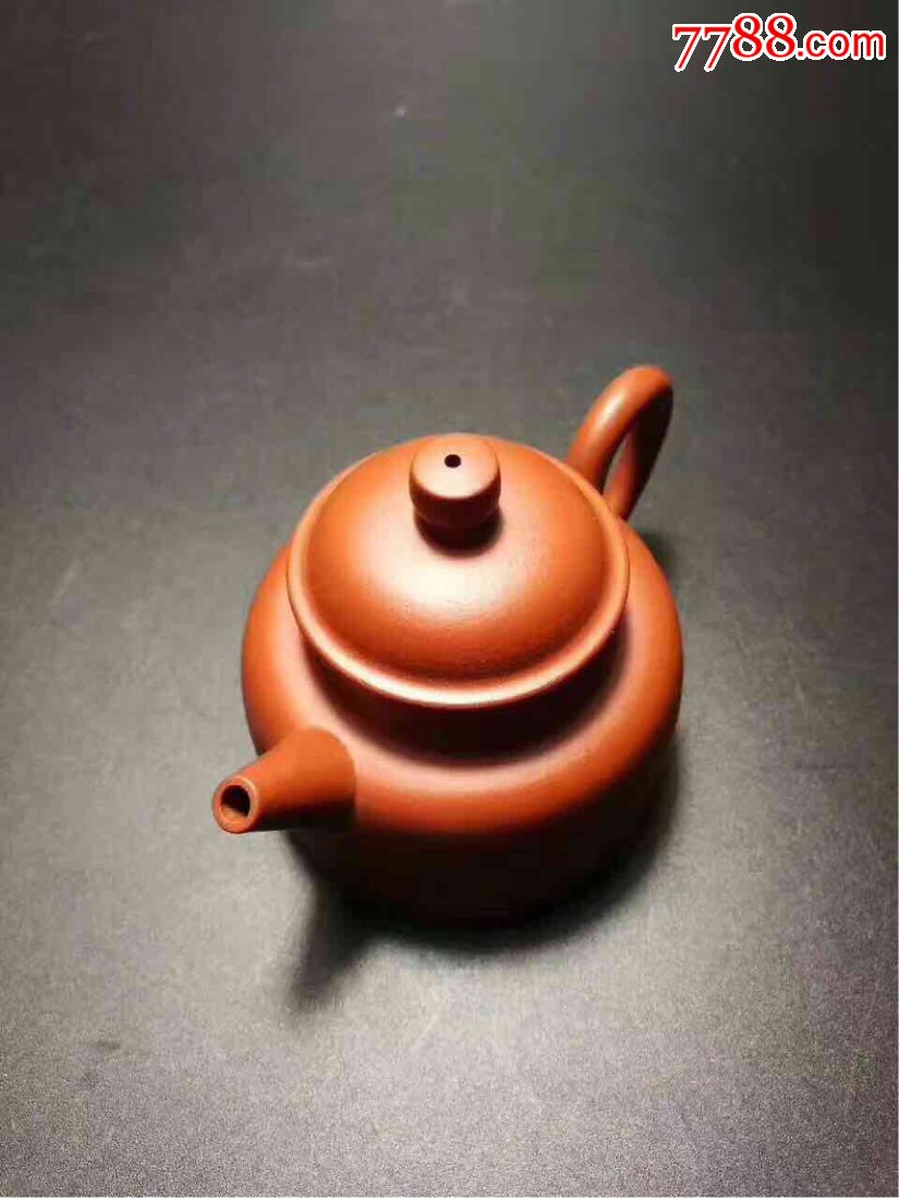 早期订制,朱泥德中壶,做工,器型-紫砂壶-7788收藏
