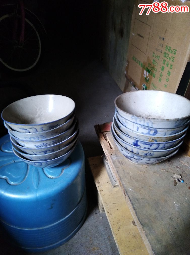 80年代老碗12个