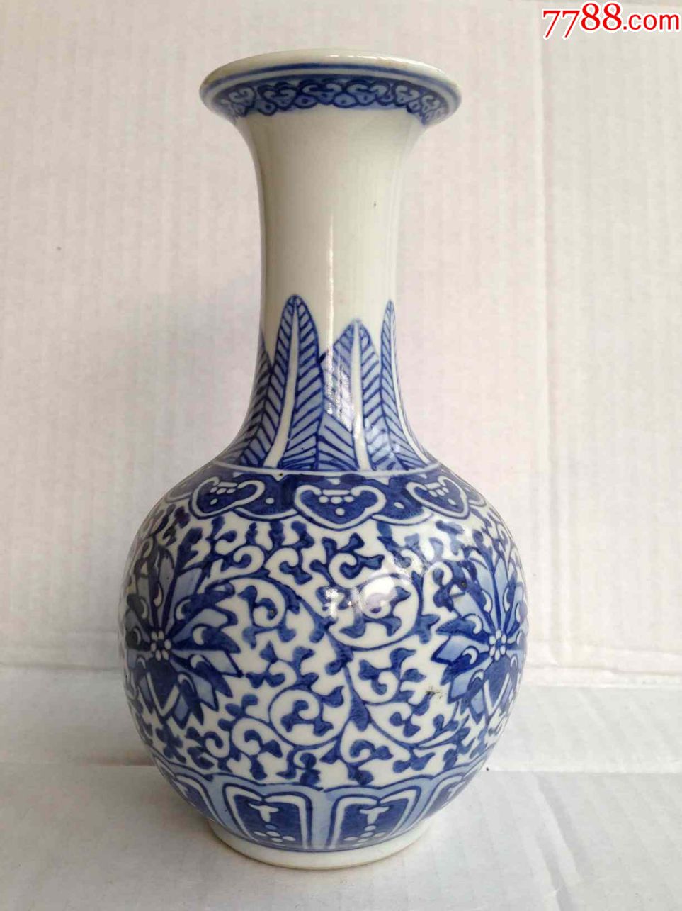 60/70年代景德镇青花瓶***全品_青花瓷【典藏壹号】_第4张_7788瓷器