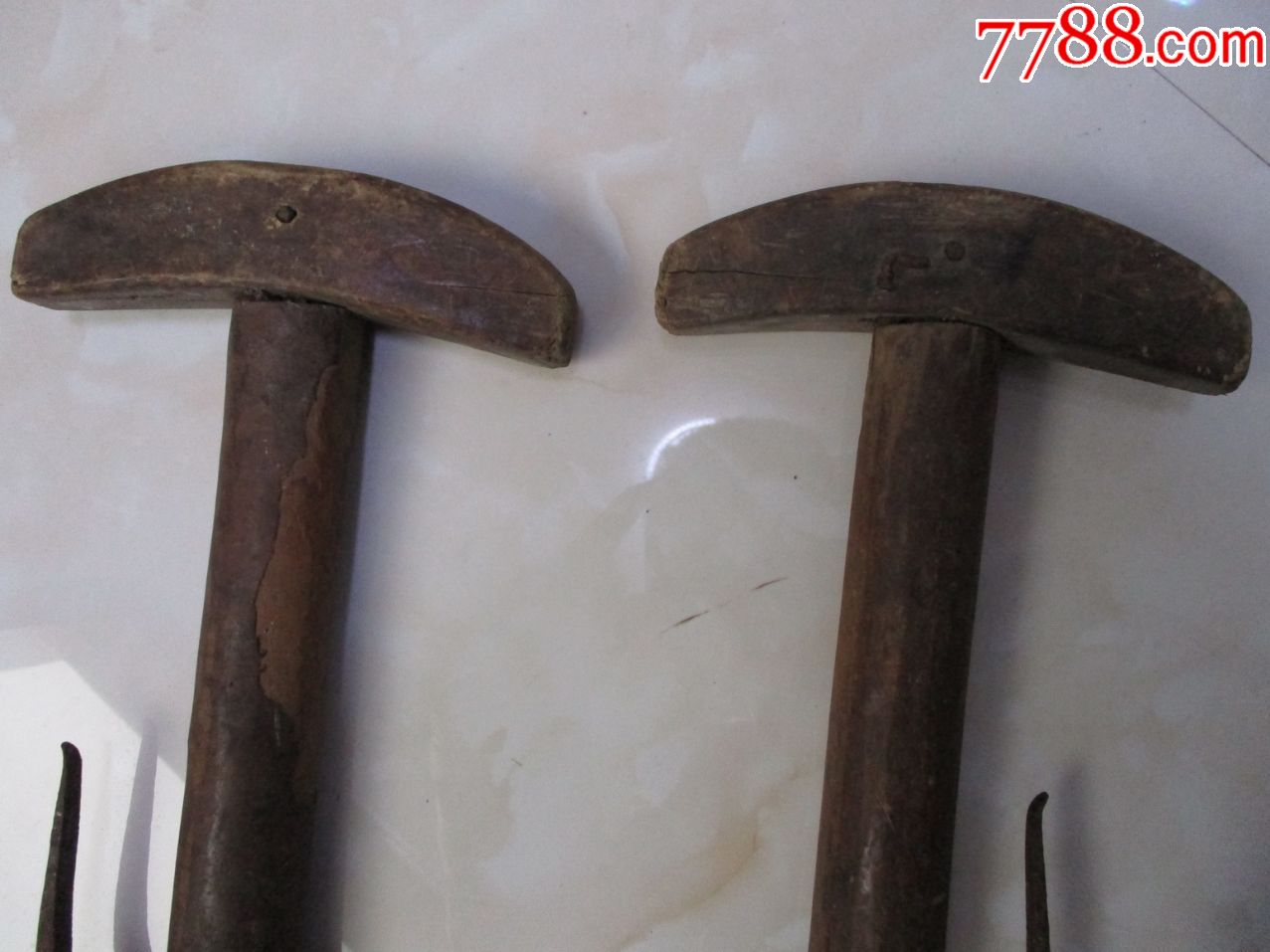 十八般武器之"丁字双拐"-se57046086-铁兵器-零售-7788收藏__中国收藏