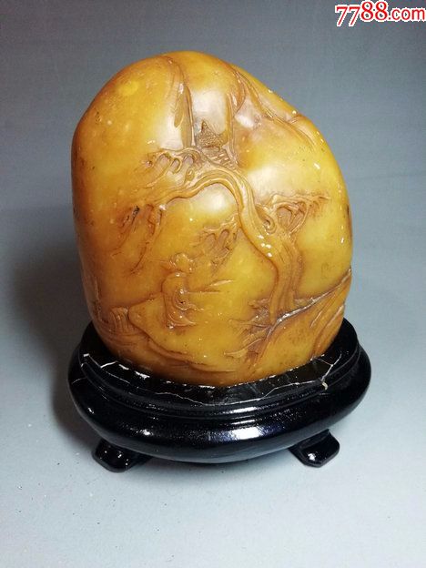 寿山石薄意雕印章6