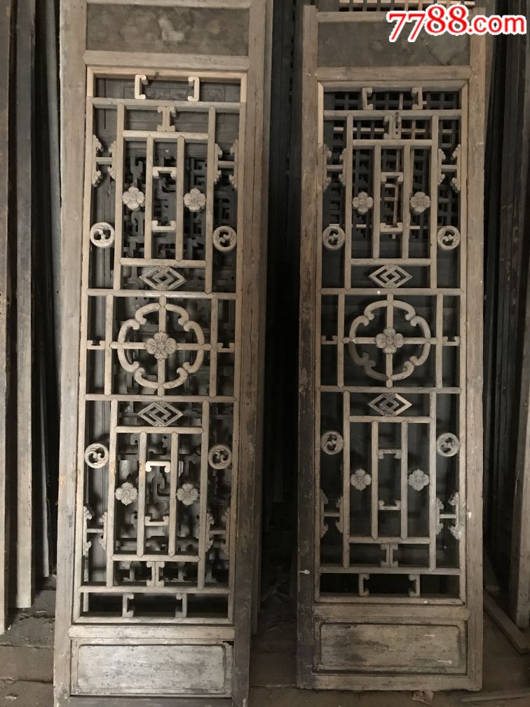 明清旧木门窗