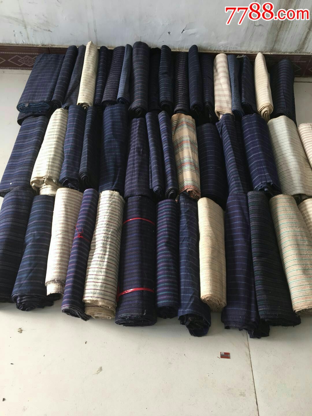 纯手工纺织棉布