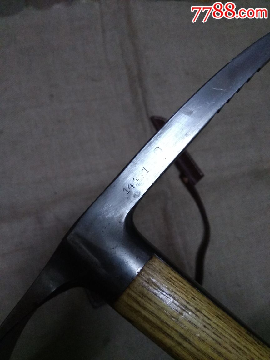 二战瑞士山地师君用冰镐登山镐1941年库存品