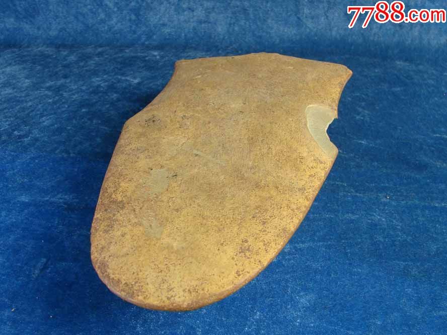 【老广西】稀见的广西双肩大石铲