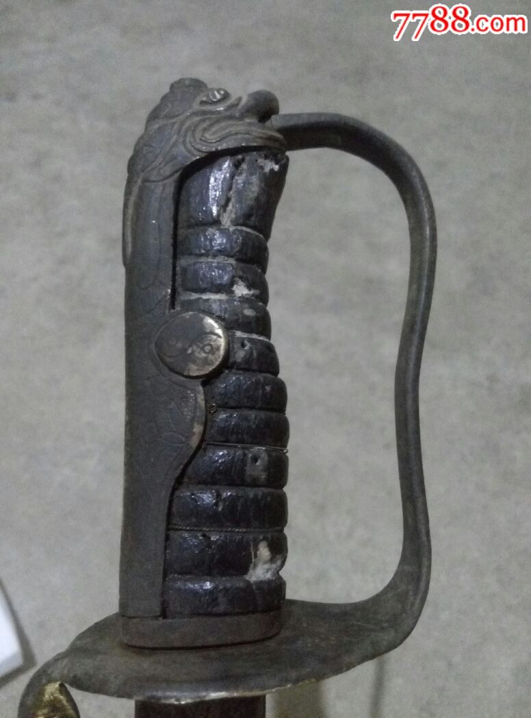 民国双旗指挥刀