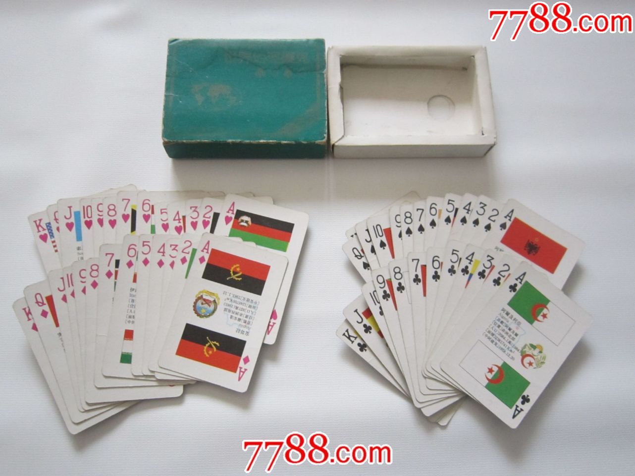 世界各国国旗扑克牌-价格:35元-se57293361-扑克牌-零售-7788茶具