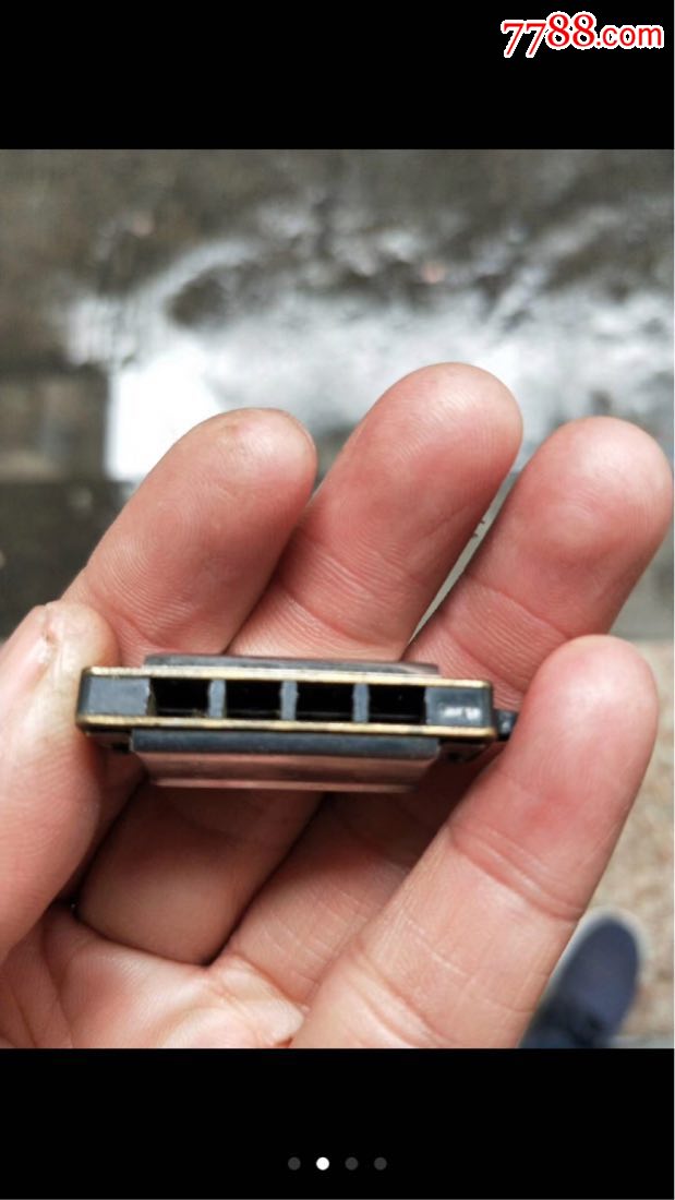 少见的民国四孔口琴