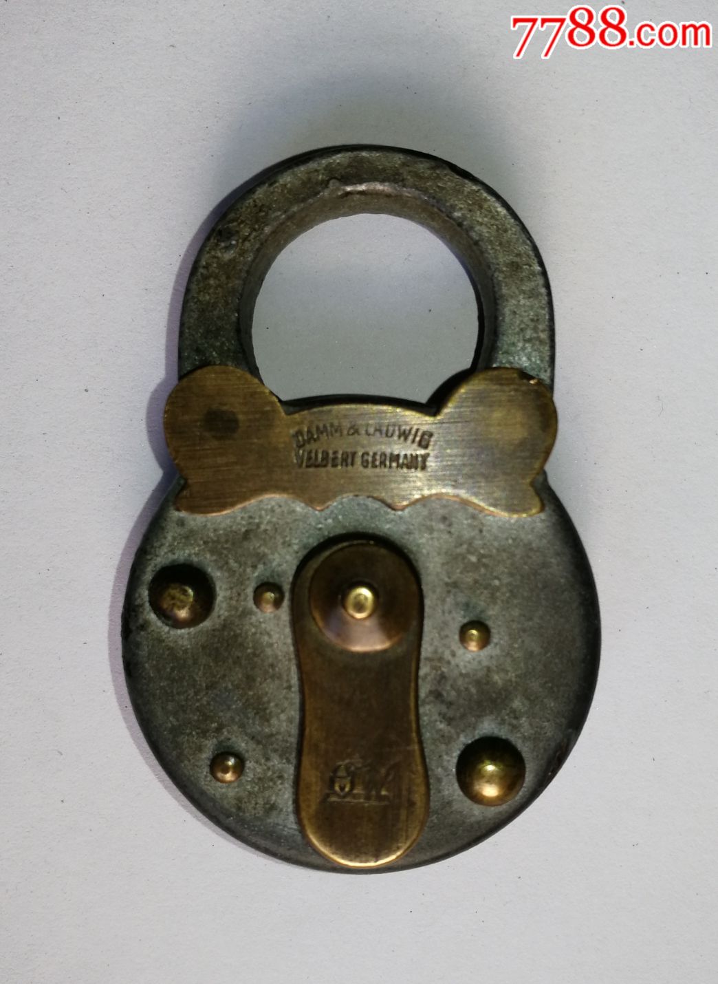 古董德国挂锁