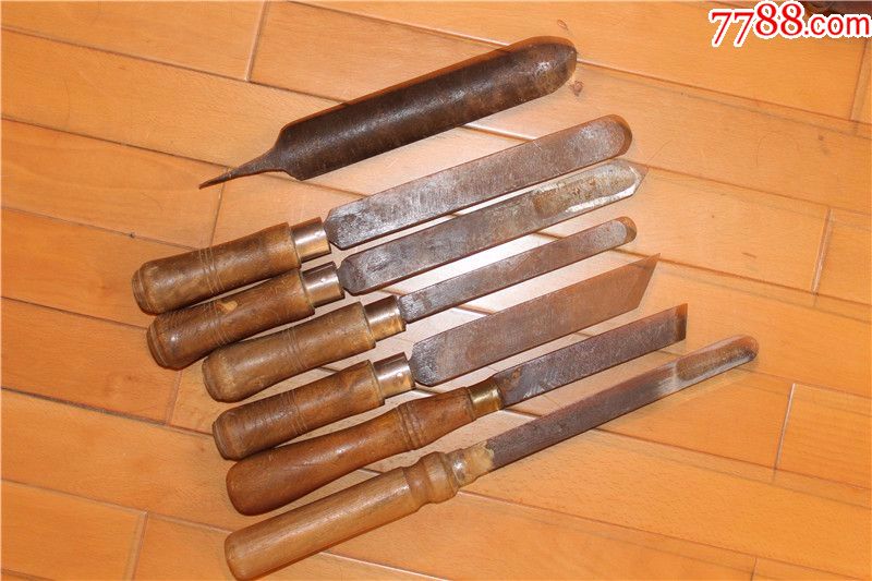 木工旋刀7只组