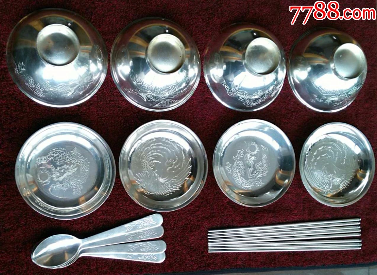银碗,银筷,银碟,银勺——议价商品