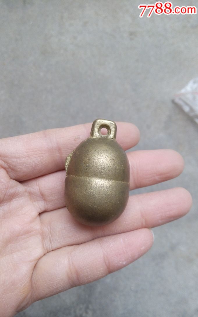 民国铜铃铛葫芦形老铜铃铛响宠物铃铛儿童玩具铃铛门铃