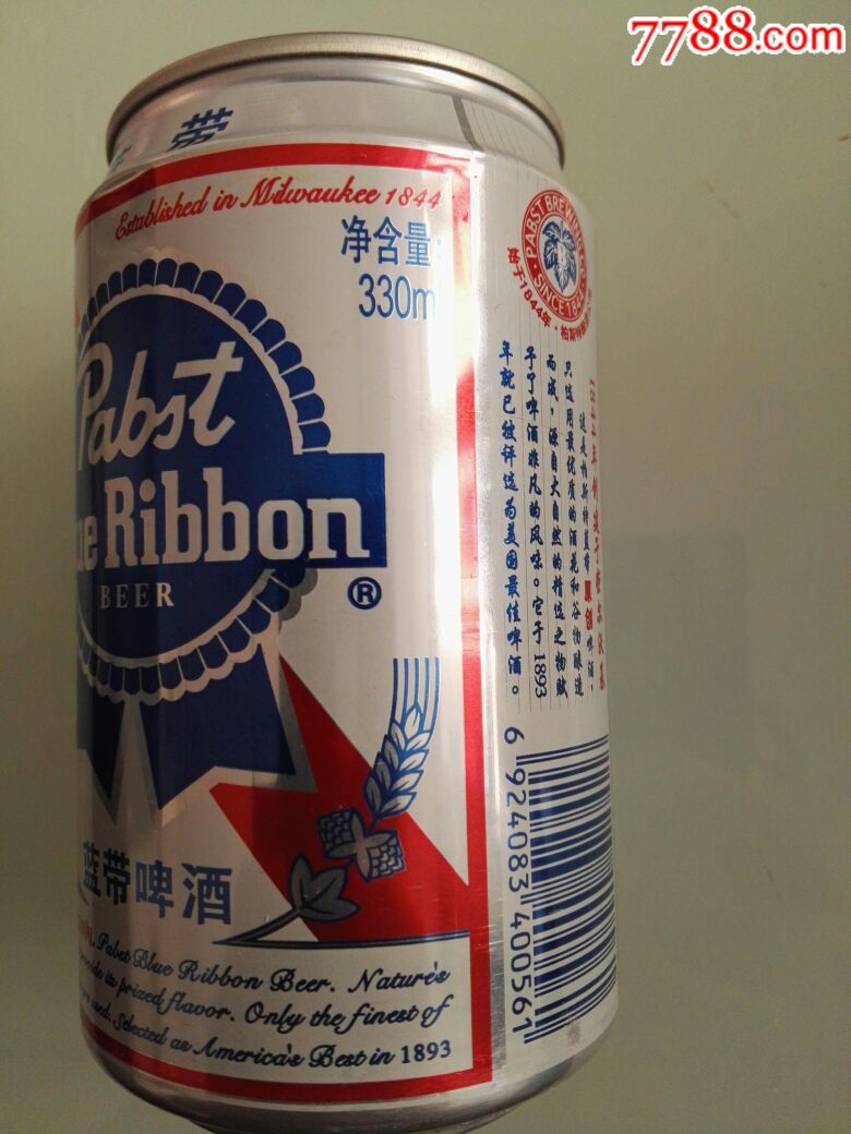 蓝带啤酒500ml16罐图片