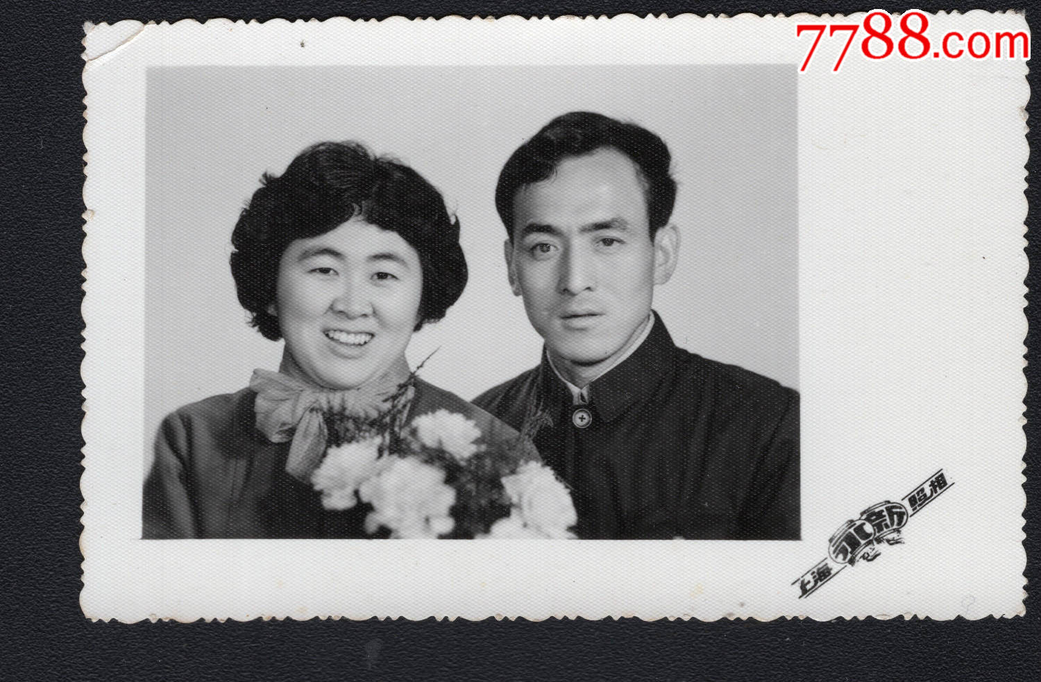 结婚老照片10厘米6厘米