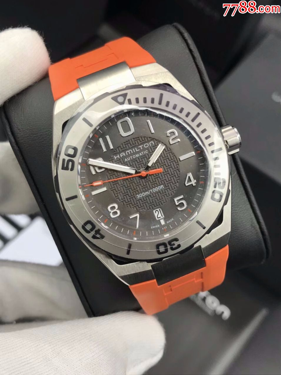 全新全套汉密尔顿魔鬼鱼h78615985男表