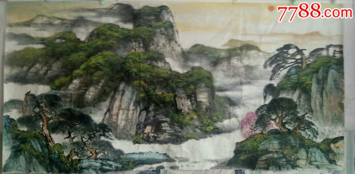 国画山水_山水国画原作_圣云轩字画【7788收藏__收藏热线】